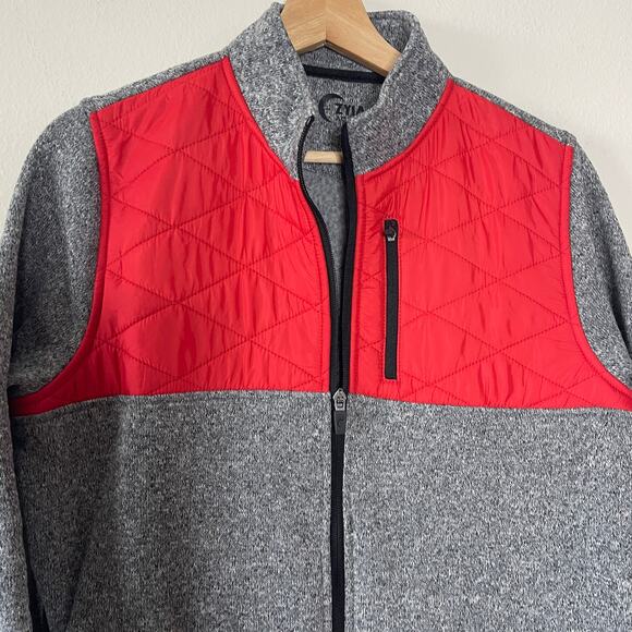 ZYIA‎ Activewear Full Zip Fleece Jacket Size XL - Picture 3 of 9